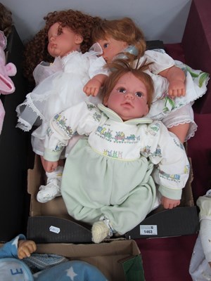 Lot 1463 - Lee Middleton Reva Dolls, numbered 7303, 924...