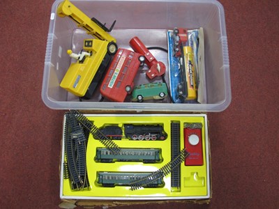 Lot 395 - Four Plastic Model Vehicles to include Jimson...