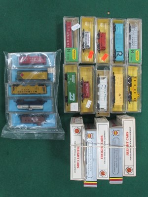 Lot 781 - Twenty N Gauge Outline American Rolling Stock...