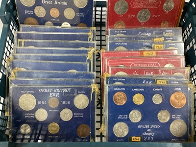 Lot 324 - Collection Of Twenty Three GB Coin Year Sets,...