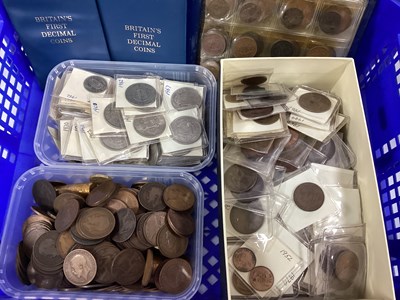 Lot 335 - Large Collection Of Mainly GB Coins, including...