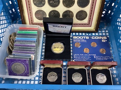 Lot 351 - Collection Of GB Commemorative Coins,...