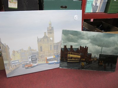 Lot 1054 - T. Swanson, Sheffield Town Hall and Buses...