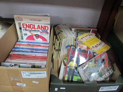 Lot 472 - Lancashire Cricket Year Books 1957 and Later,...