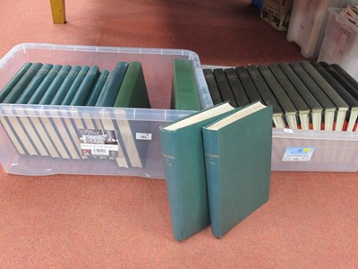 Lot 495 - The Cricketer Bound Magazines, complete run...