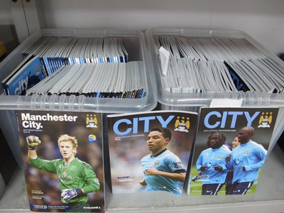 Lot 480 - Manchester City Home Programmes 2005 - 15,...