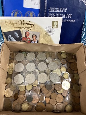 Lot 329 - Large Collection Of GB Coinage, including a £5...