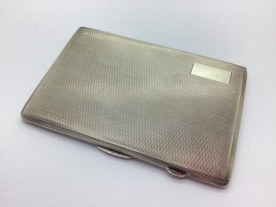 Lot 141 - A Hallmarked Silver Cigarette Case, RJH,...