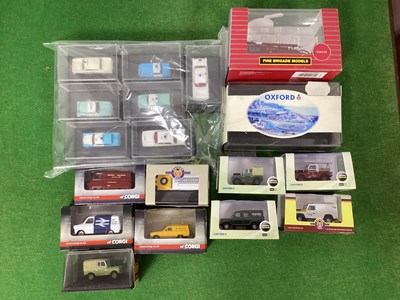 Lot 611 - Twenty 1:76th Scale Diecast Model Lineside...