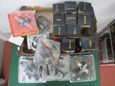 Lot 565 - Seventeen Diecast, Plastic Military Vehicles...