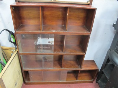 Lot 1563 - Top Unix 1930's Mahogany Four Sectional...