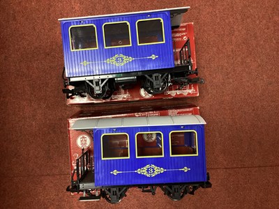 Lot 489 - Two Lehmann LGB 'The Big Train' G Gauge #93001...