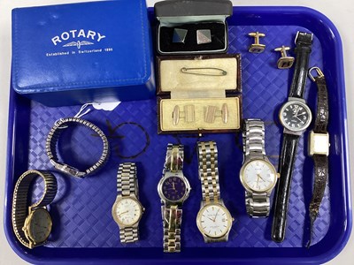 Lot 50 - A Collection of Assorted Wristwatches,...