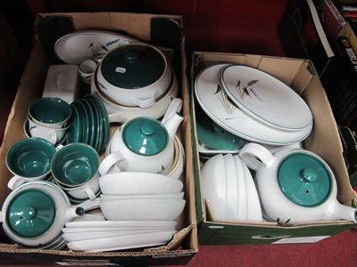 Lot 1016 - Denby Greenwheat part tea and dinner service...