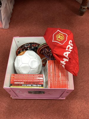 Lot 703 - Manchester United Yearbooks, 1987 to 2003,...