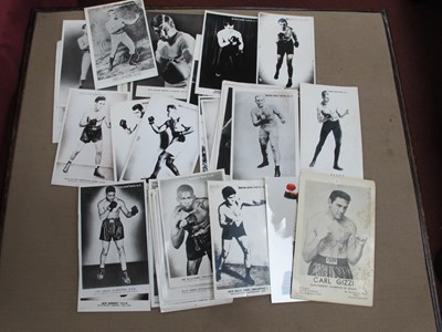 Lot 537 - Boxing Publicity/Boxing News Cards, including...