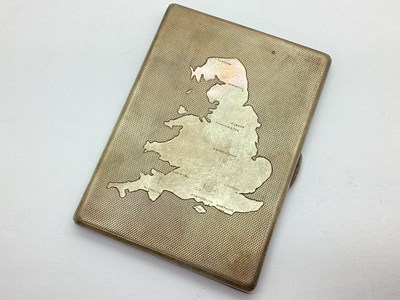 Lot 136 - An Antique Hallmarked Silver Cigarette Case,...