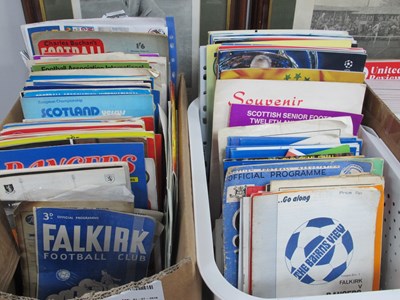 Lot 555 - Scottish Programmes - many Glasgow Rangers,...