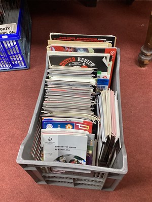 Lot 706 - Manchester United Programmes - Youth single...