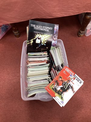 Lot 704 - Manchester United Programmes, including...