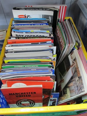 Lot 481 - Manchester United Programmes, including...