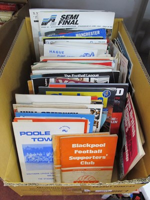 Lot 484 - League and Non League Programmes, Hartlepool,...