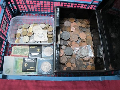 Lot 1338 - Large Collection Of GB And World Coinage,...