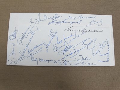 Lot 520 - Cricket Australia Autographs for Their Tour to...