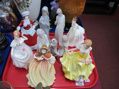 Lot 1319 - Royal Doulton Figurines - Dawn HN 3600, Flower...