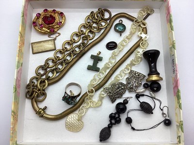 Lot 249 - A Collection of Antique and Later Jewellery,...