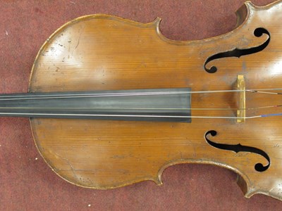 Lot 1566 - Cello - Full Size German Cello, circa 1860 two...