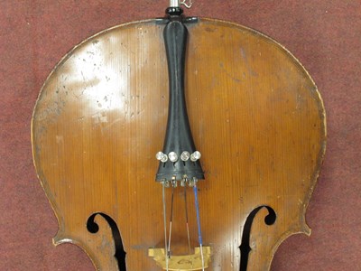 Lot 1566 - Cello - Full Size German Cello, circa 1860 two...