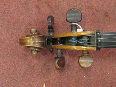 Lot 1566 - Cello - Full Size German Cello, circa 1860 two...
