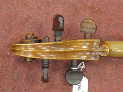 Lot 1566 - Cello - Full Size German Cello, circa 1860 two...
