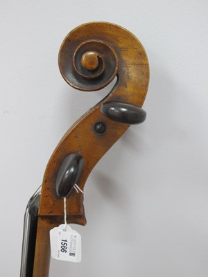 Lot 1566 - Cello - Full Size German Cello, circa 1860 two...