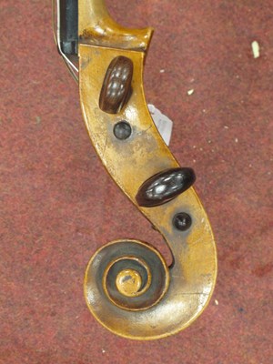 Lot 1566 - Cello - Full Size German Cello, circa 1860 two...