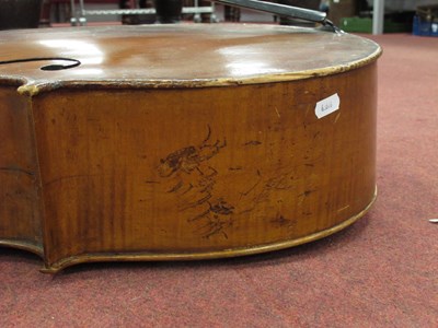 Lot 1566 - Cello - Full Size German Cello, circa 1860 two...