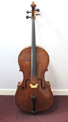 Lot 1567 - Cello - Good Quality German Cello, circa 1890,...