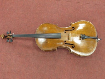 Lot 1567 - Cello - Good Quality German Cello, circa 1890,...