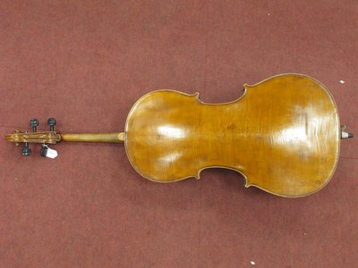 Lot 1567 - Cello - Good Quality German Cello, circa 1890,...