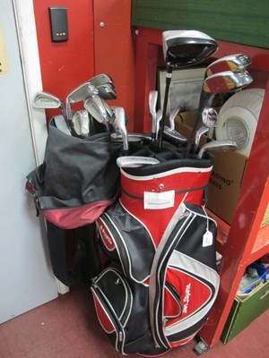 Lot 1028 - Golf clubs to include Irons, putters, woods...