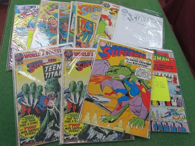 Lot 684 - Eleven DC Comic Books of a Superman Theme, to...