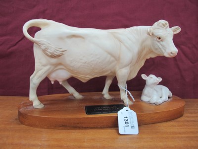 Lot 1301 - Beswick Connoisseur Model of a Charolais Cow...