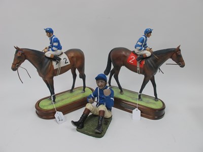 Lot 1260 - Coughley Porcelain Model of 'Phardante' Winner...