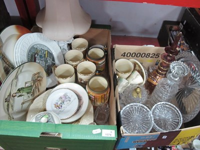 Lot 1074 - Doulton Series Ware Pottery, Adams Dickensian...