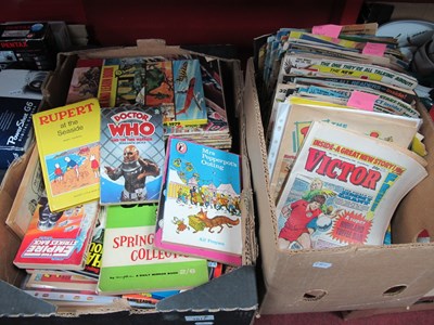 Lot 1017 - Quantity of 1960s - 1980s Britiish Comics,...