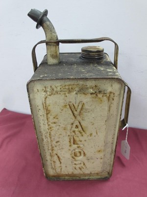 Lot 1484 - Valor Vintage Petrol Can, 15cm wide (excluding...