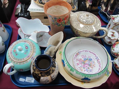 Lot 1197 - Wedgwood 'Bideford' and Empire Teapots,...