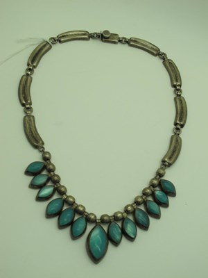 Lot 149 - Vintage Mexico Taxco Fringe Style Necklace, of...