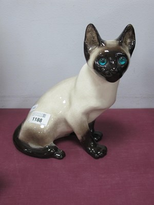 Lot 1188 - Winstanley Siamese Cat, Kensington 36. with...